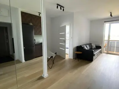 Część wypoczynkowa w obiekcie Apartament Flow
