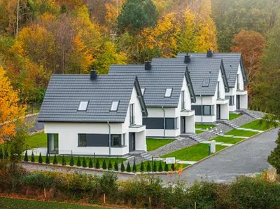 Budynek, w którym mieści się dom wakacyjny