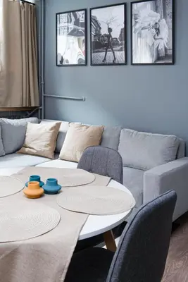 Część wypoczynkowa w obiekcie Rynek Wrocław Comfort Apartment by BookingHost