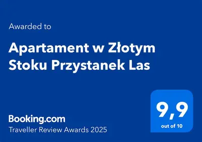 Certyfikat, podpis lub inny dokument wystawiony w obiekcie Apartament w Złotym Stoku Przystanek Las