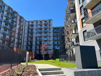 Budynek, w którym mieści się apartament