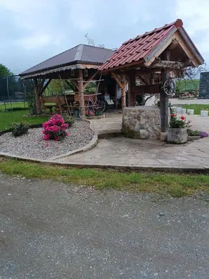 Ogród w obiekcie Agroturystyka nad potokiem