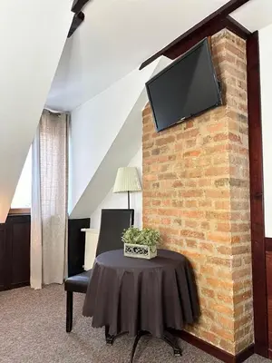 Telewizja i/lub zestaw kina domowego w obiekcie Pensjonat Gogol.s