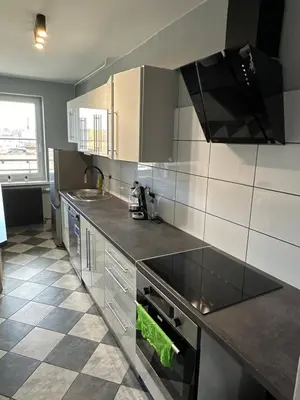 Kuchnia lub aneks kuchenny w obiekcie Apartament Kościuszko