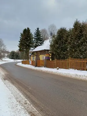 Obiekt Zacisze Sokolec zimą