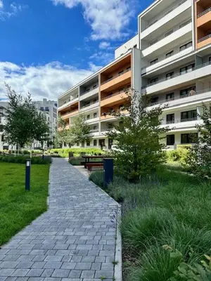 Budynek, w którym mieści się apartament