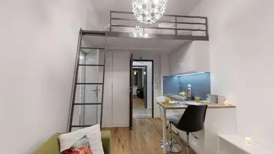 Telewizja i/lub zestaw kina domowego w obiekcie APARTHOTEL TECTUM