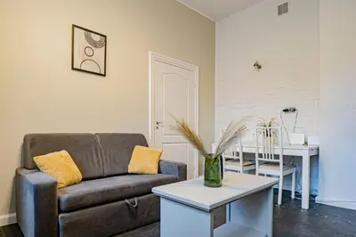 Część wypoczynkowa w obiekcie Heart of Wrocław - Spacious 3rooms 75m2 AS Home Apartamenty R243