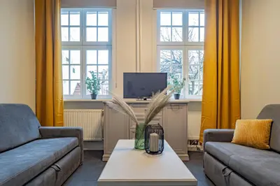 Telewizja i/lub zestaw kina domowego w obiekcie Heart of Wrocław - Spacious 3rooms 75m2 AS Home Apartamenty R243