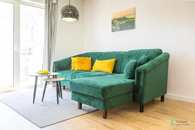 Część wypoczynkowa w obiekcie Apartament Bluszczowy, MyWeek