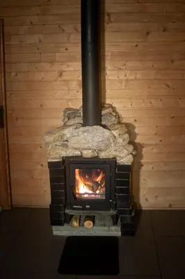 Plan piętra w obiekcie Drewniany domek pod masywem Śnieżnika
