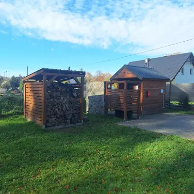 Budynek, w którym mieści się dom wakacyjny