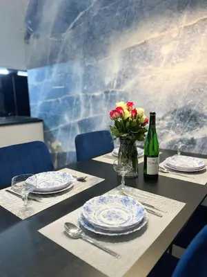 Telewizja i/lub zestaw kina domowego w obiekcie HO!HOUSE Księcia Witolda