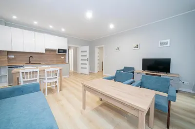 Kuchnia lub aneks kuchenny w obiekcie VacationClub - Zdrojowa 7 Apartament 4