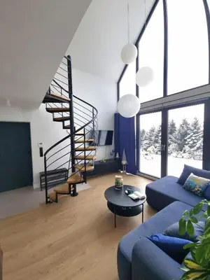 Część wypoczynkowa w obiekcie Green House Jugów