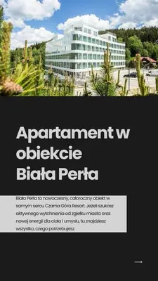 Budynek, w którym mieści się apartament