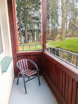 Balkon lub taras w obiekcie Willa Storczyk Polanica Zdrój