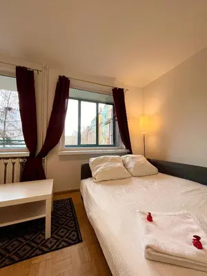 Łóżko lub łóżka w pokoju w obiekcie BEMA Guest House - City Centre