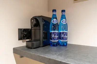 Napoje w obiekcie Apartament DESTINO Gliwice - nowe osiedle, parking, klimatyzacja