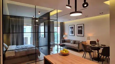 Część wypoczynkowa w obiekcie Apartament Zygmuntowski