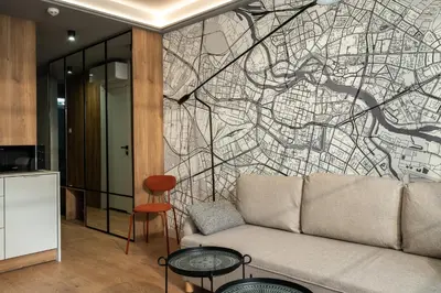 Część wypoczynkowa w obiekcie RentPlanet - Kępa Mieszczańska II