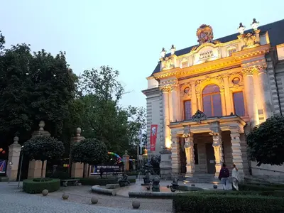 Budynek, w którym mieści się pensjonat