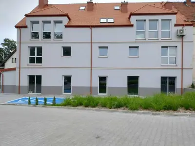 Budynek, w którym mieści się apartament