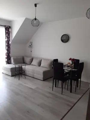 Część wypoczynkowa w obiekcie Apartament w Starym Młynie