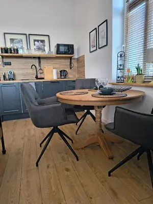 Kuchnia lub aneks kuchenny w obiekcie Apartament Wieżyczka