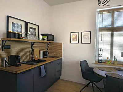 Kuchnia lub aneks kuchenny w obiekcie Apartament Wieżyczka