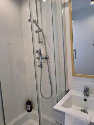 Łazienka w obiekcie Apartament Wieżyczka
