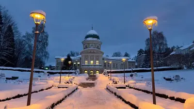 Obiekt Sasanka LZ zimą