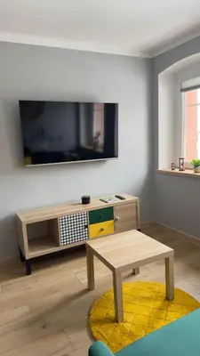 Telewizja i/lub zestaw kina domowego w obiekcie Sasanka LZ