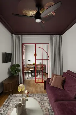 Część wypoczynkowa w obiekcie Entu Apartamenty Odrzanska