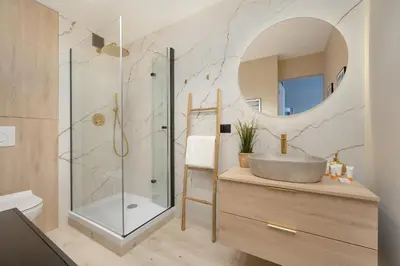Łazienka w obiekcie Zielińskiego Atmospheric Apartment Wrocław by Noclegi Renters