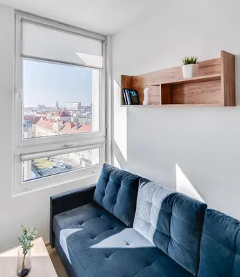 Część wypoczynkowa w obiekcie COMFISTAY Katowicka 39 - Apartamenty premium