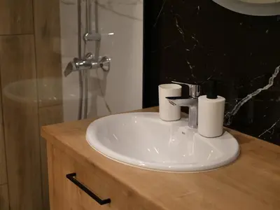 Łazienka w obiekcie Przytulna kawalerka 77