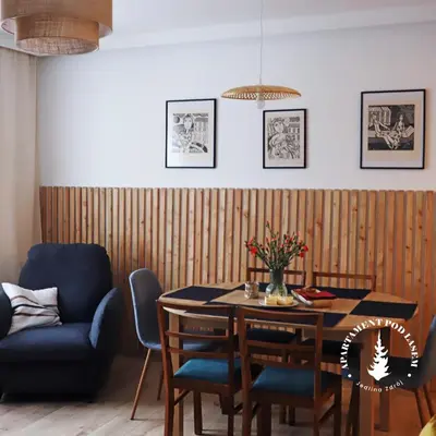 Część wypoczynkowa w obiekcie APARTAMENT Pod Lasem Jedlina Zdrój