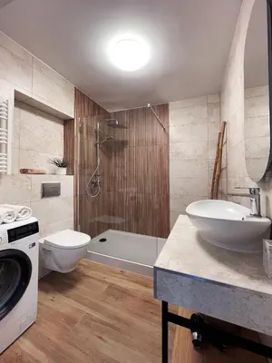 Łazienka w obiekcie APARTAMENT Pod Lasem Jedlina Zdrój