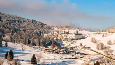 Obiekt Aparthotel Panorama - Czarna Góra Resort, Sun & Snow zimą