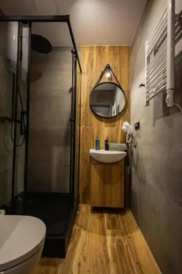 Łazienka w obiekcie Apartamenty Plebańska-Rynek