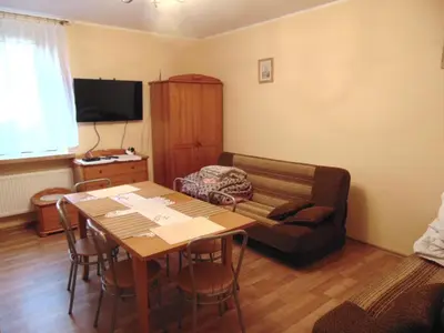 Telewizja i/lub zestaw kina domowego w obiekcie Apartament - Stronie Śląskie