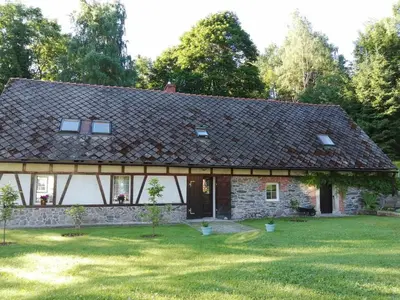Ogród w obiekcie Agroturystyka Taszówka - Obórka , Zapole