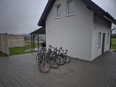 Rowery dostępne w obiekcie Sosnowe Wzgórze - Wypoczynek w Zagórzu Śląskim 1 lub w pobliżu
