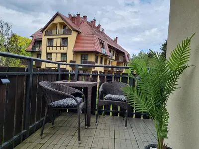 Plan piętra w obiekcie LAGUNA Apartament Willa Ogrodowa 17