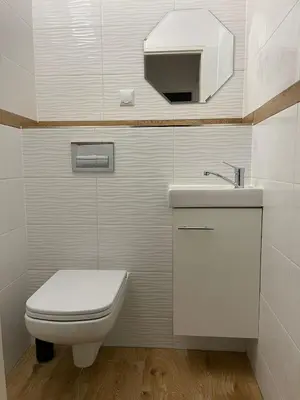 Łazienka w obiekcie Apartament Pogodna