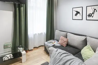 Część wypoczynkowa w obiekcie Komfort 2 pokoje obok Rynku
