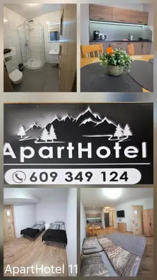 Kuchnia lub aneks kuchenny w obiekcie ApartHotel11