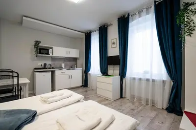 Kuchnia lub aneks kuchenny w obiekcie Wąska 5 Apartamenty