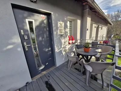 Budynek, w którym mieści się apartament